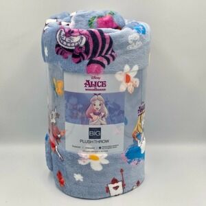 Disney's Alice in Wonderland The Big One Oversized Plush Throw 5'x6' New